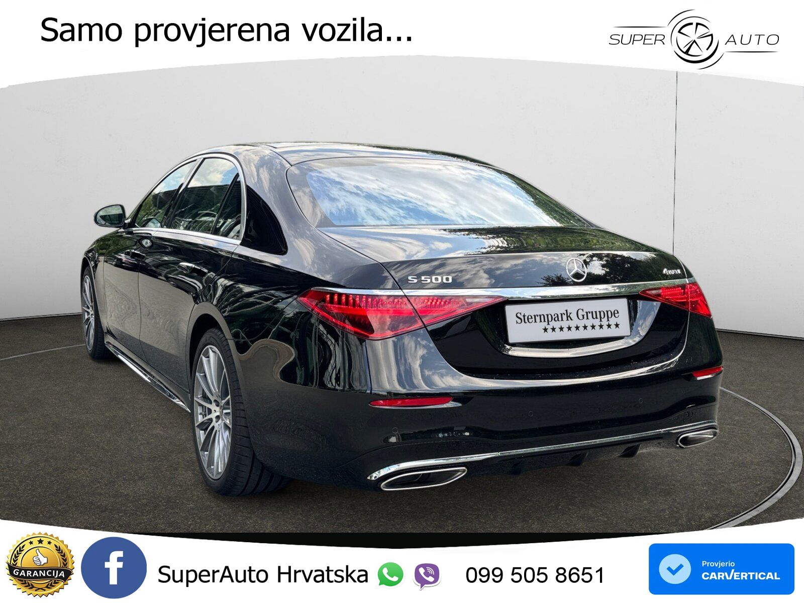 Mercedes S 500 (449 KS) EQ Boost 4MATIC 9G-TRONIC AMG ACC+HEAD+4xGR SJED+360+PANO