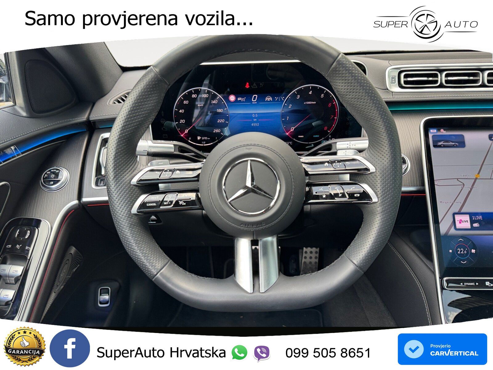 Mercedes S 500 (449 KS) EQ Boost 4MATIC 9G-TRONIC AMG ACC+HEAD+4xGR SJED+360+PANO