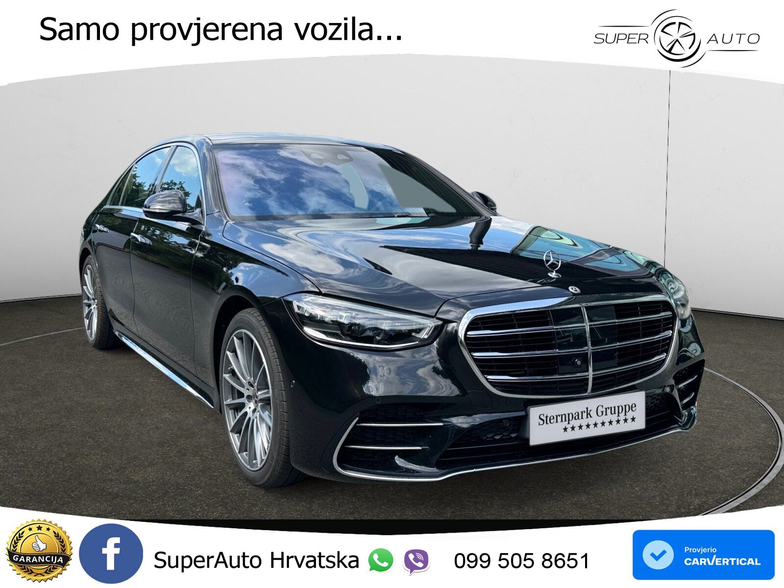 Mercedes S 500 (449 KS) EQ Boost 4MATIC 9G-TRONIC AMG ACC+HEAD+4xGR SJED+360+PANO