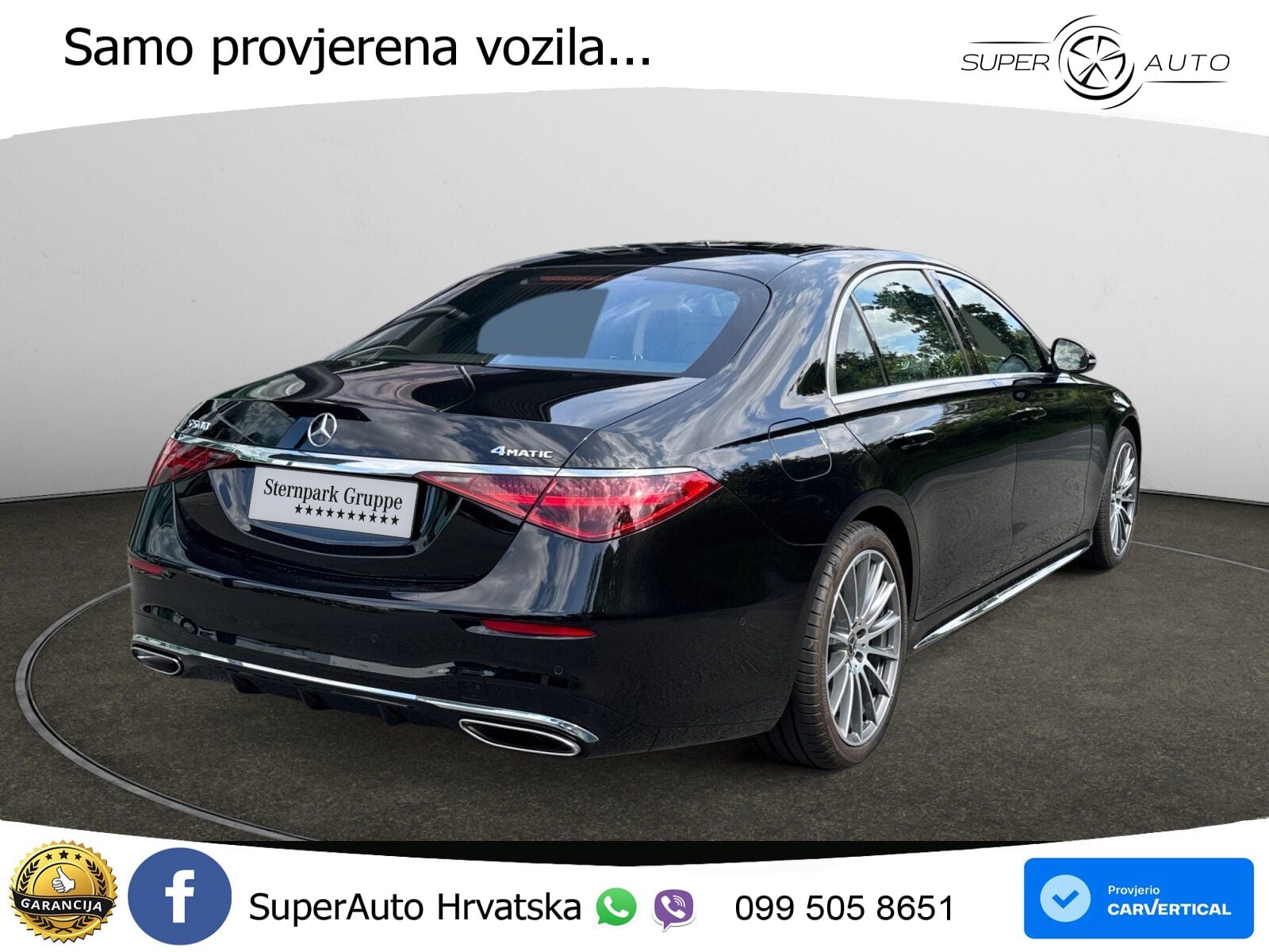 Mercedes S 500 (449 KS) EQ Boost 4MATIC 9G-TRONIC AMG ACC+HEAD+4xGR SJED+360+PANO