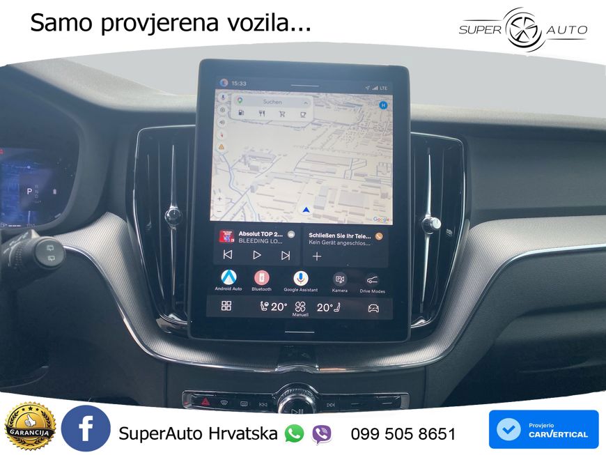 Volvo XC60 B5 Benzin AWD Geartronic ACC+HEAD+4xGR SJED+360+PANO