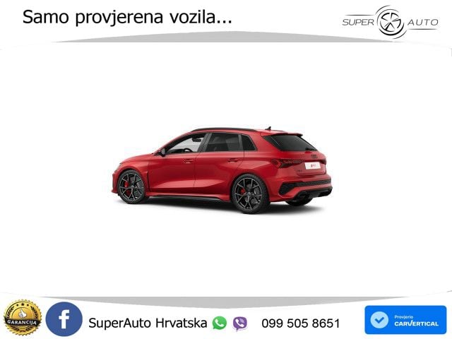 Audi RS3 Sedan 2.5 TFSI (400 KS) quattro S tronic LED+GR SJED+ACC