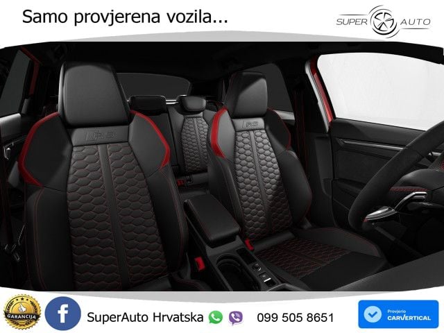 Audi RS3 Sedan 2.5 TFSI (400 KS) quattro S tronic LED+GR SJED+ACC