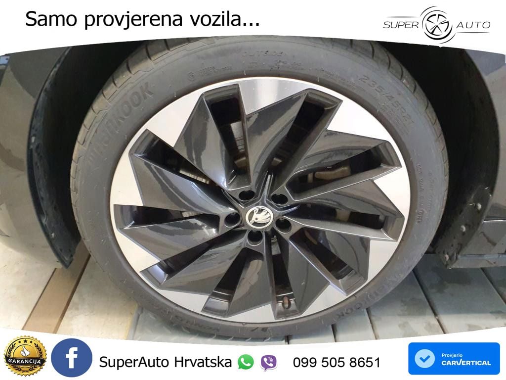 Škoda Enyaq iV 80x 82 kWh (265 KS) AWD SportLine LED+GR SJED+ACC