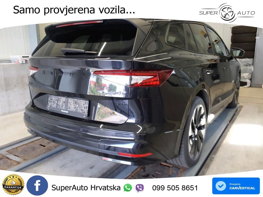 Škoda Enyaq iV 80x 82 kWh (265 KS) AWD SportLine LED+GR SJED+ACC