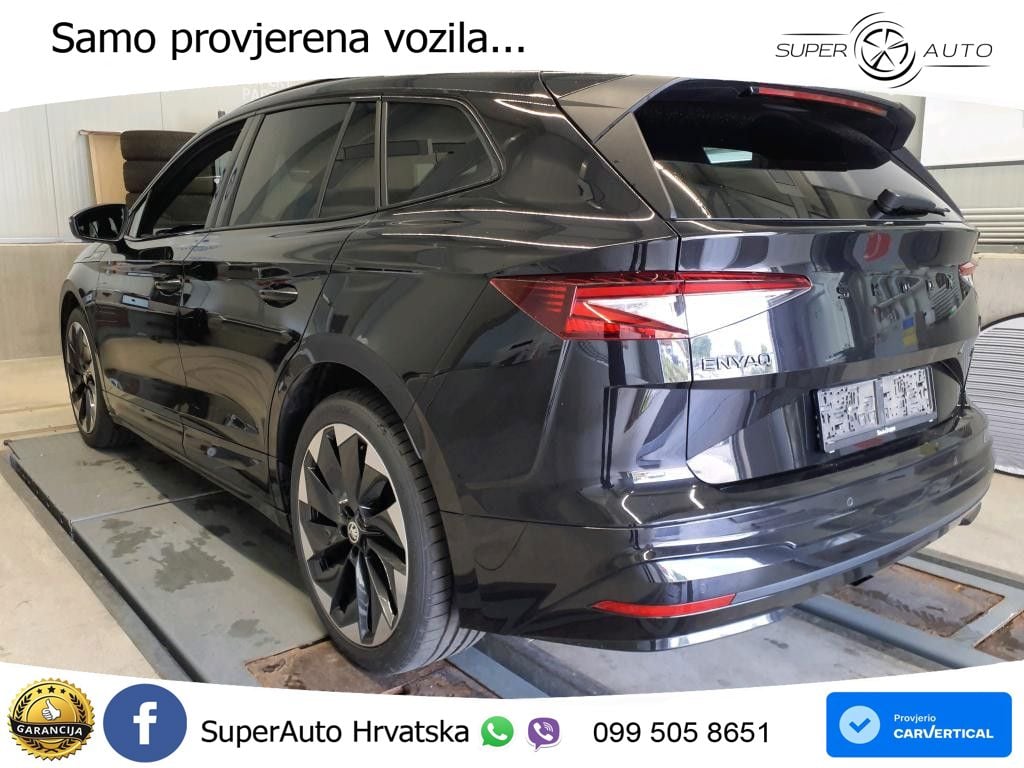 Škoda Enyaq iV 80x 82 kWh (265 KS) AWD SportLine LED+GR SJED+ACC