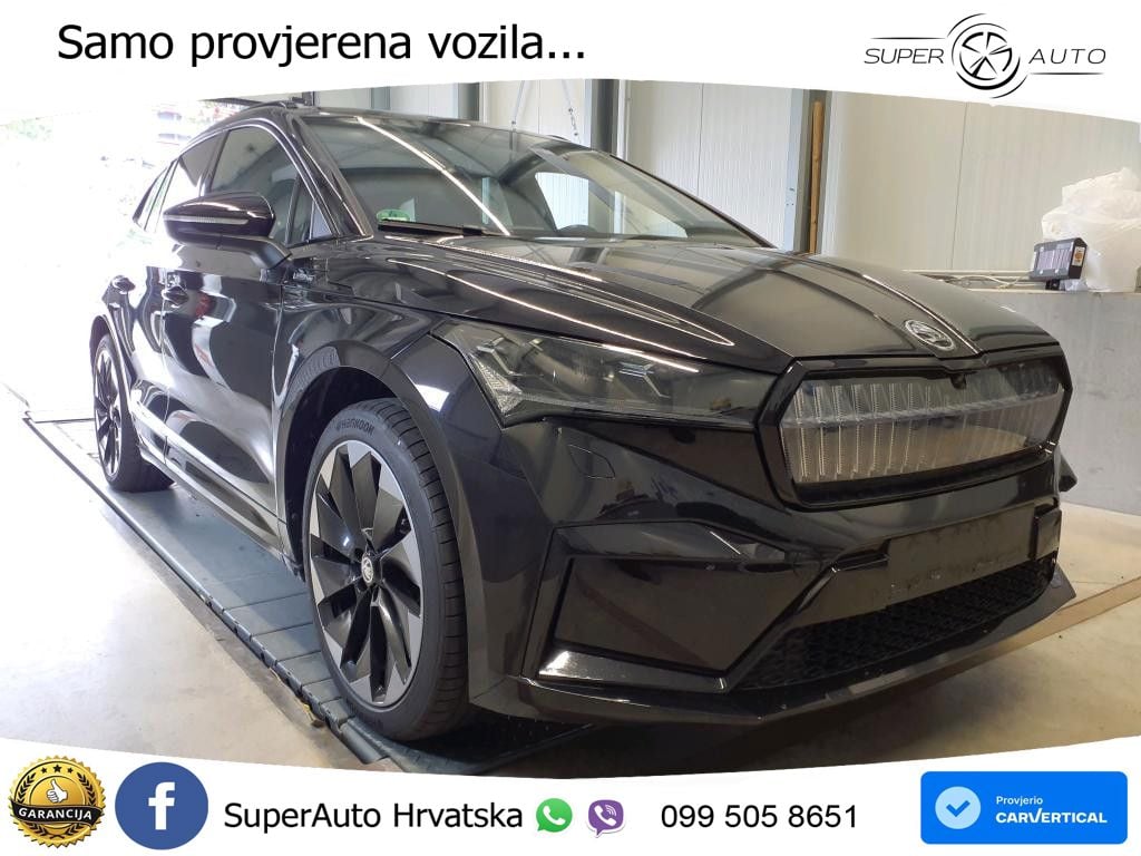 Škoda Enyaq iV 80x 82 kWh (265 KS) AWD SportLine LED+GR SJED+ACC