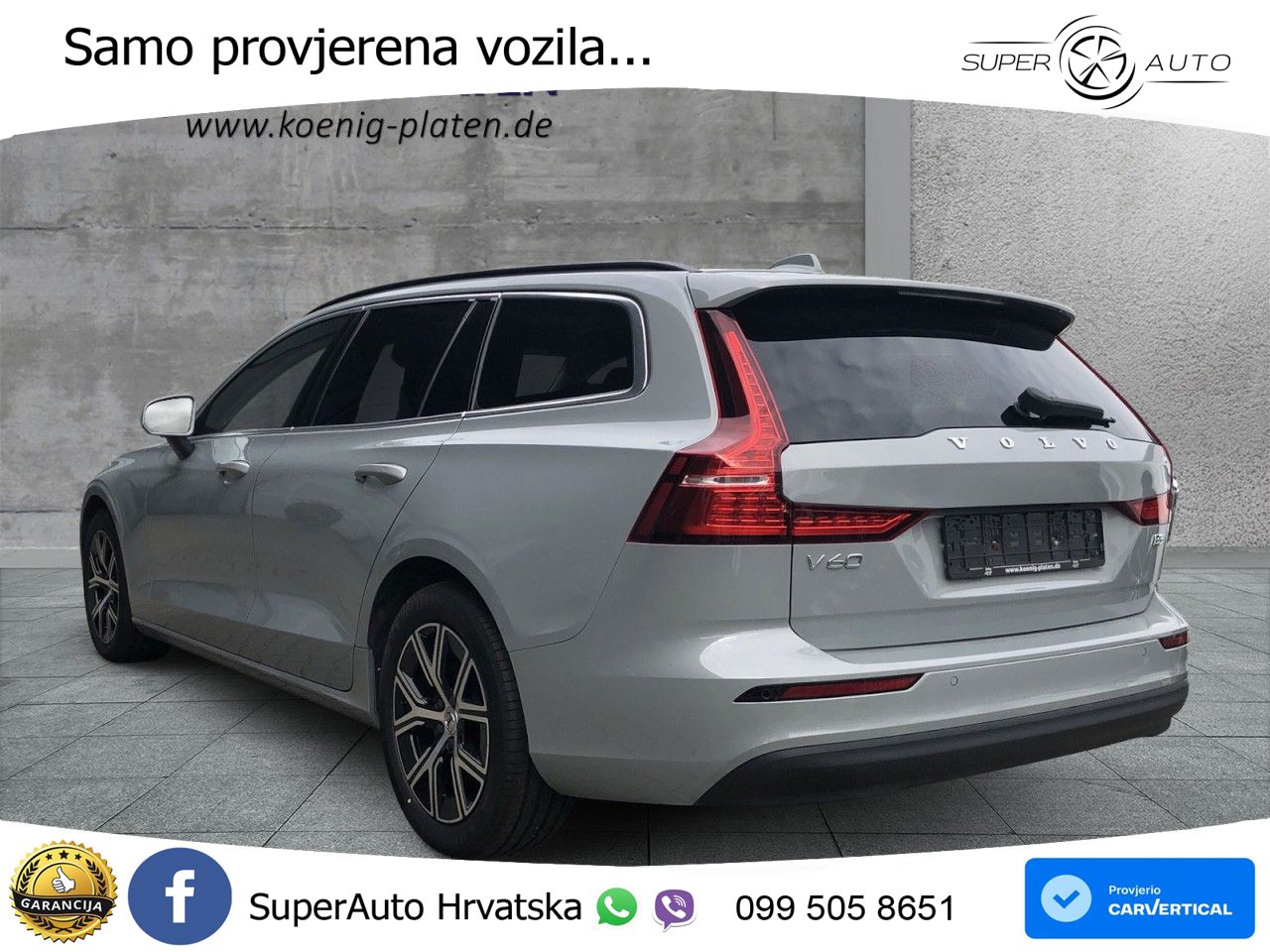 Volvo V60 2.0 B3 DCT LED+GR SJED+ACC