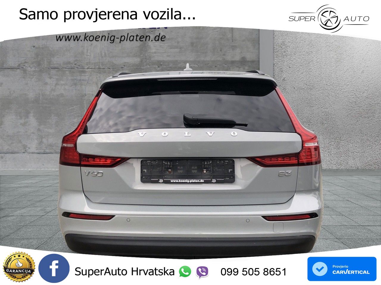 Volvo V60 2.0 B3 DCT LED+GR SJED+ACC