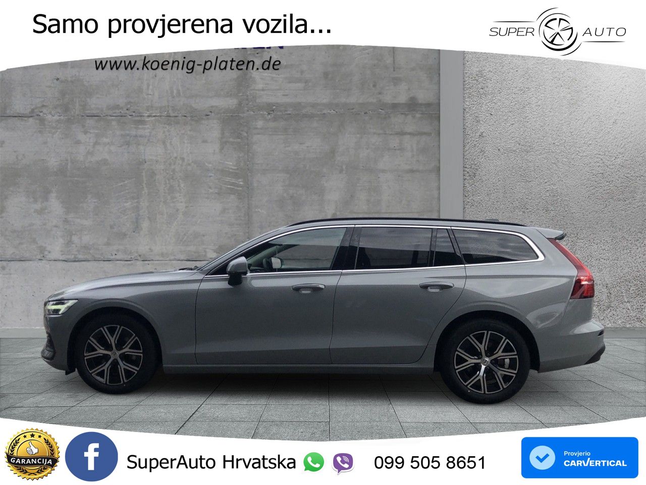 Volvo V60 2.0 B3 DCT LED+GR SJED+ACC