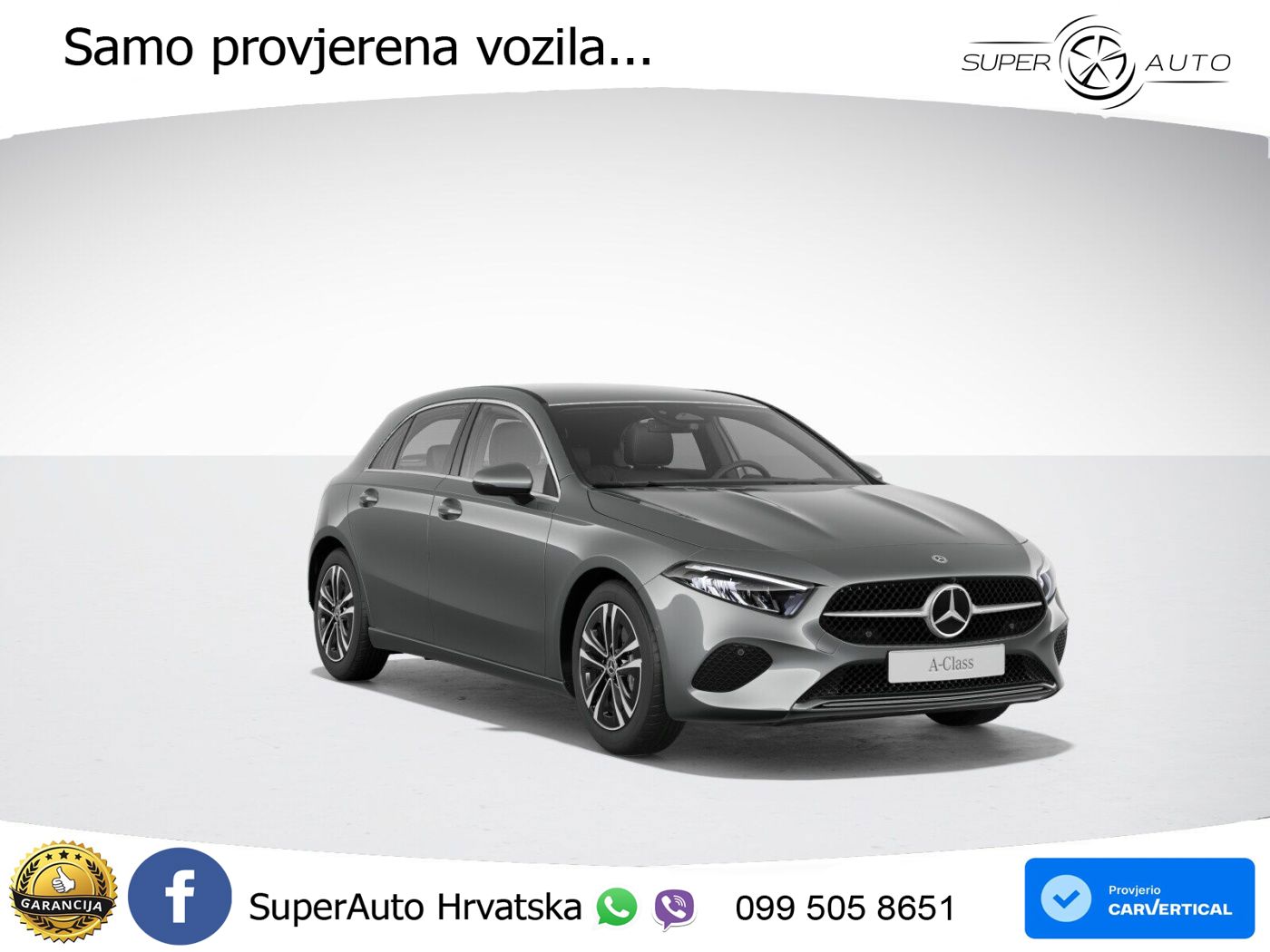 Mercedes-Benz A 200 7G-DCT LED+GR SJED+ACC