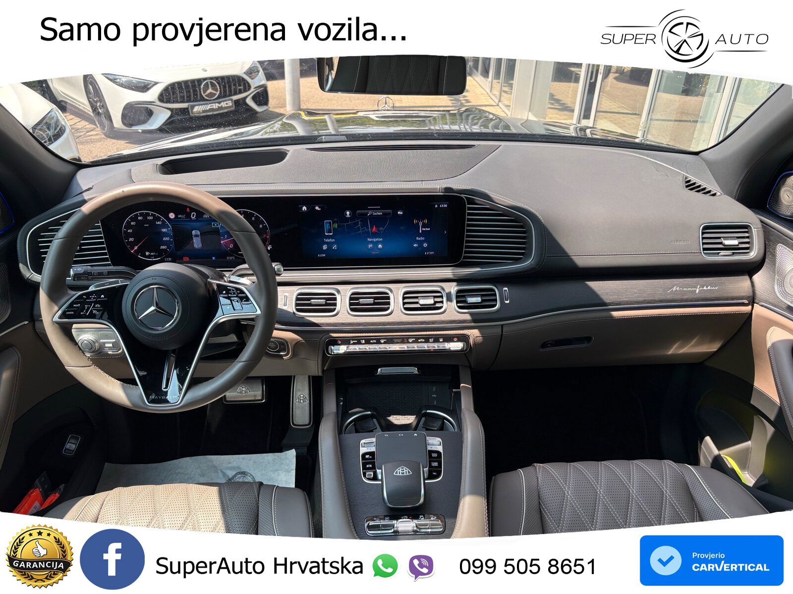 Mercedes Maybach GLS 600 V8 (557 KS) EQ Boost 4MATIC 9G-TRONIC ACC+HEAD+4xGR SJED+360+PANO