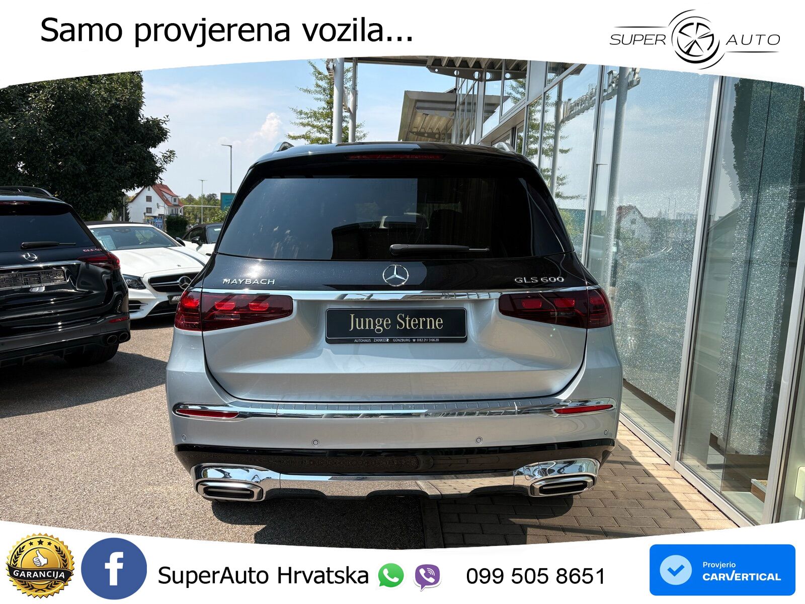 Mercedes Maybach GLS 600 V8 (557 KS) EQ Boost 4MATIC 9G-TRONIC ACC+HEAD+4xGR SJED+360+PANO