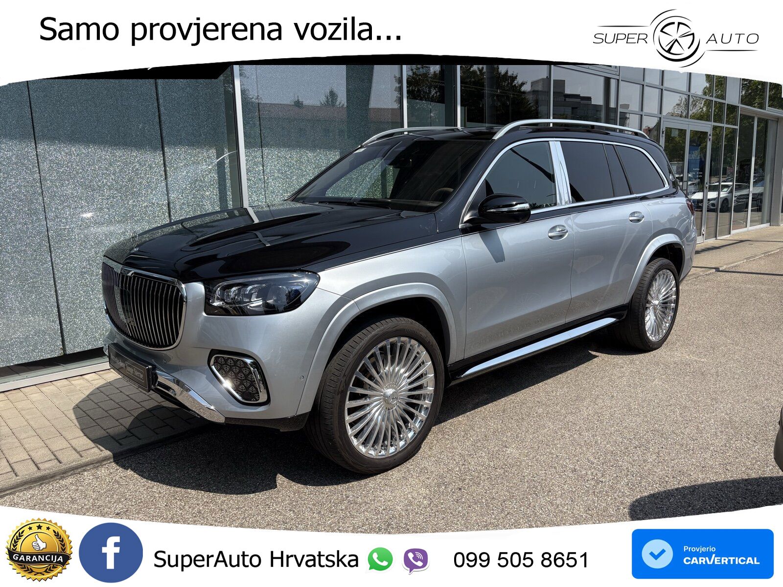 Mercedes Maybach GLS 600 V8 (557 KS) EQ Boost 4MATIC 9G-TRONIC ACC+HEAD+4xGR SJED+360+PANO