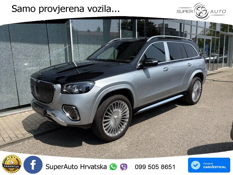 Mercedes Maybach GLS 600 V8 (557 KS) EQ Boost 4MATIC 9G-TRONIC ACC+HEAD+4xGR SJED+360+PANO