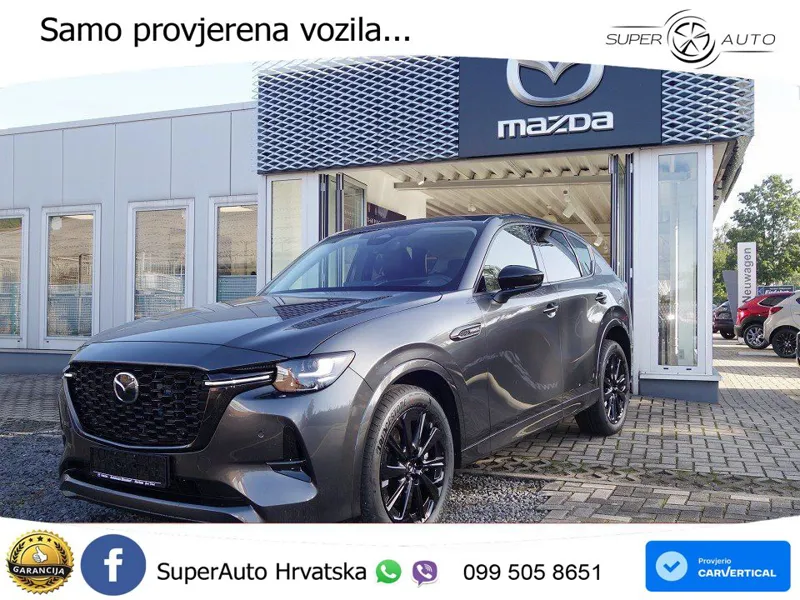 Mazda CX-60 3.3 e-Skyactiv D (254 KS) AWD Automatic MATRIX+GR SJED+KAM