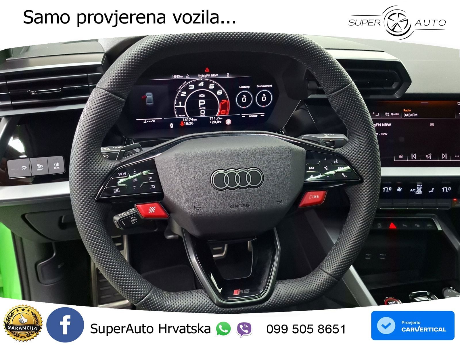 Audi RS3 Sedan 2.5 TFSI (400 KS) quattro S tronic