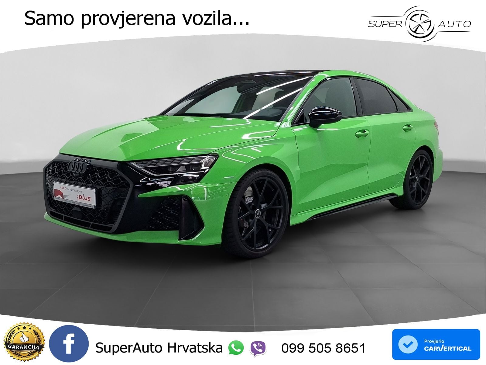 Audi RS3 Sedan 2.5 TFSI (400 KS) quattro S tronic