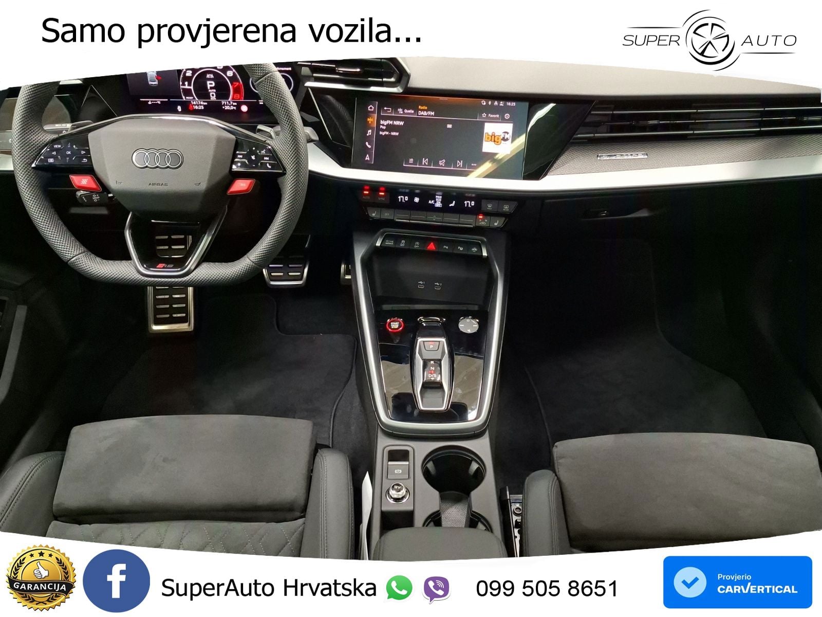 Audi RS3 Sedan 2.5 TFSI (400 KS) quattro S tronic
