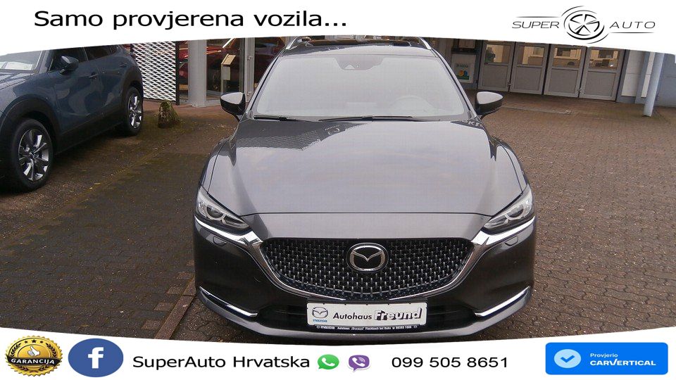 Mazda 6 Sport Combi 2.5 SKYACTIV-G (194 KS) SKYACTIV-Drive LED+GR SJED+ACC