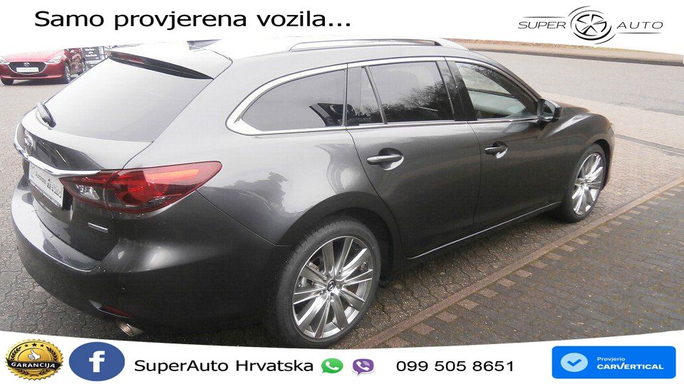 Mazda 6 Sport Combi 2.5 SKYACTIV-G (194 KS) SKYACTIV-Drive LED+GR SJED+ACC