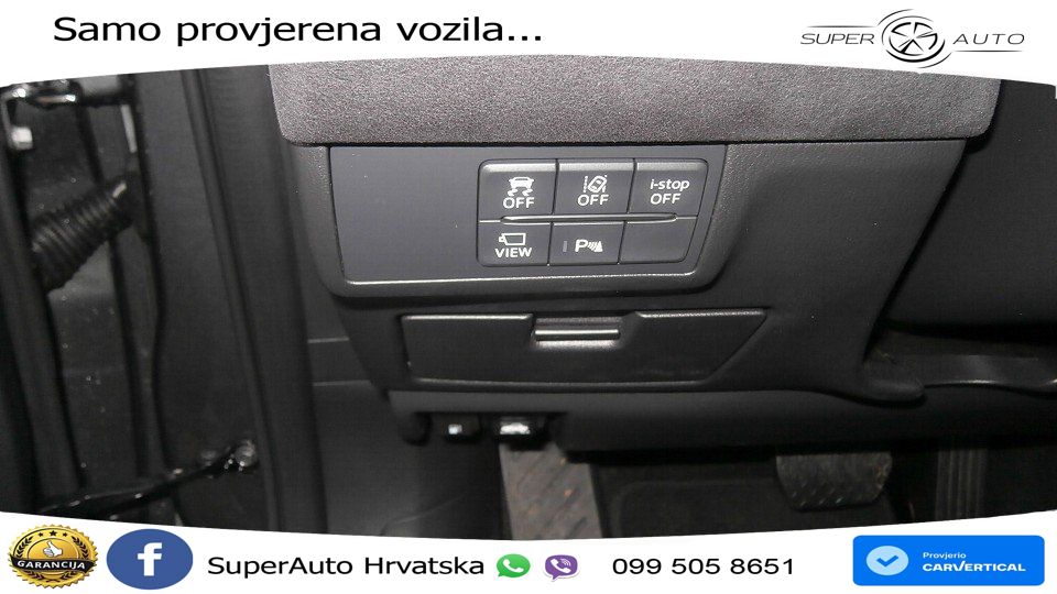 Mazda 6 Sport Combi 2.5 SKYACTIV-G (194 KS) SKYACTIV-Drive LED+GR SJED+ACC
