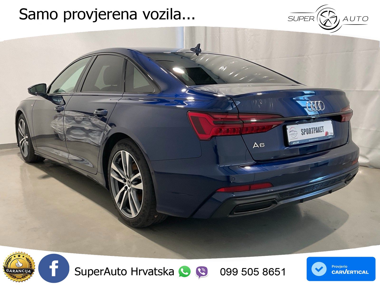 Audi A6 40 TDI (204 KS) S tronic S line LED+GR SJED+ACC