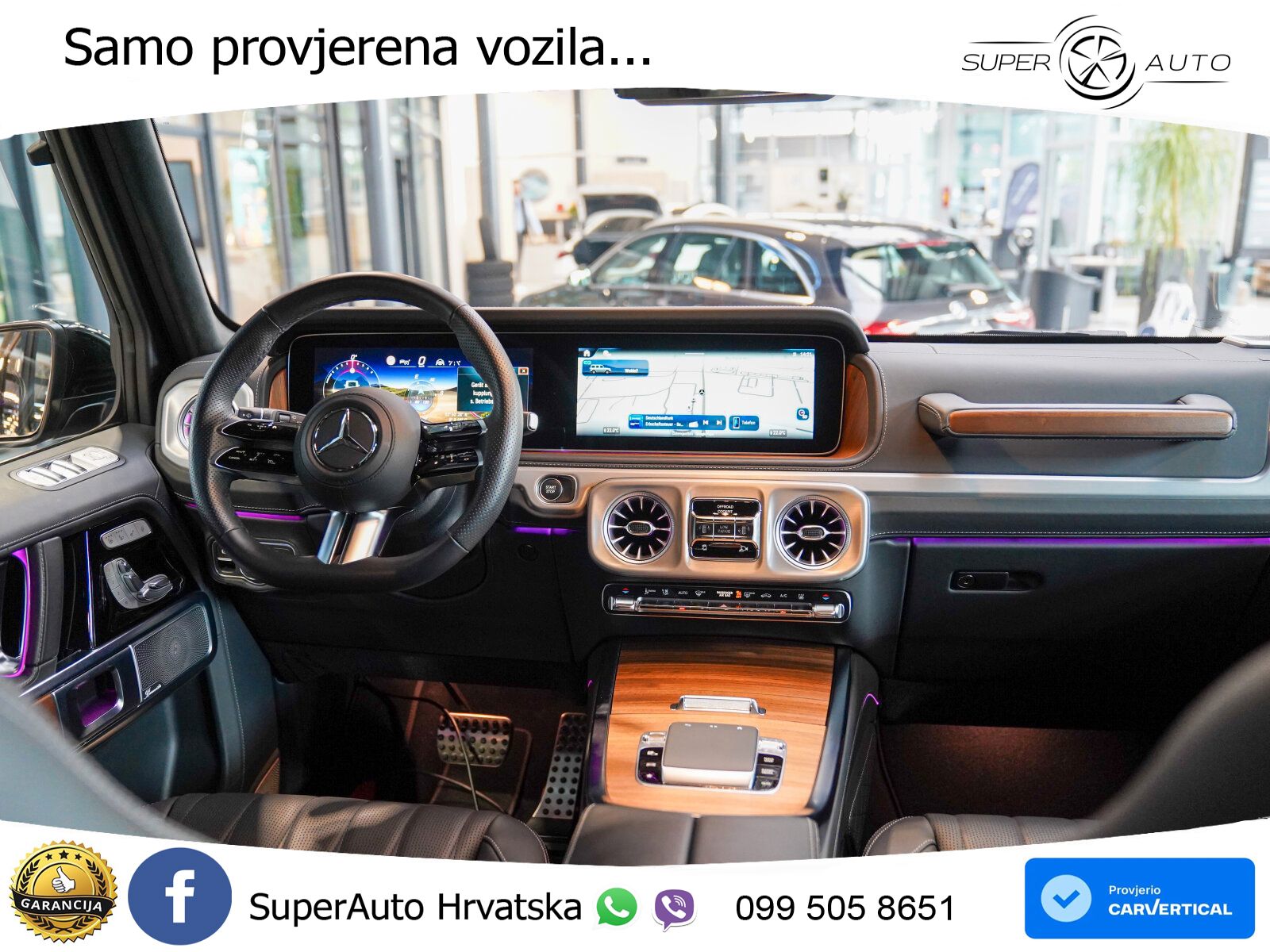 Mercedes G 580 EQ Long 116 kWh (587 KS) 4MATIC Superior LED+ACC