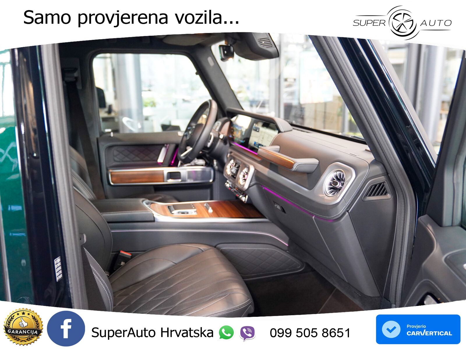 Mercedes G 580 EQ Long 116 kWh (587 KS) 4MATIC Superior LED+ACC