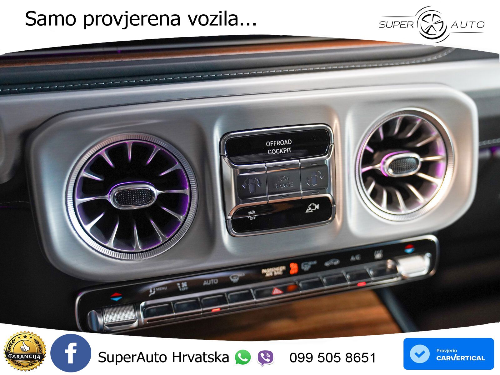 Mercedes G 580 EQ Long 116 kWh (587 KS) 4MATIC Superior LED+ACC