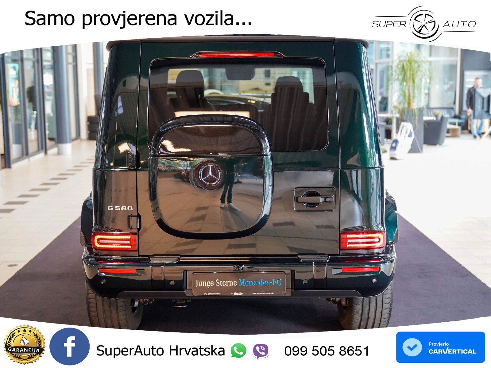 Mercedes G 580 EQ Long 116 kWh (587 KS) 4MATIC Superior LED+ACC