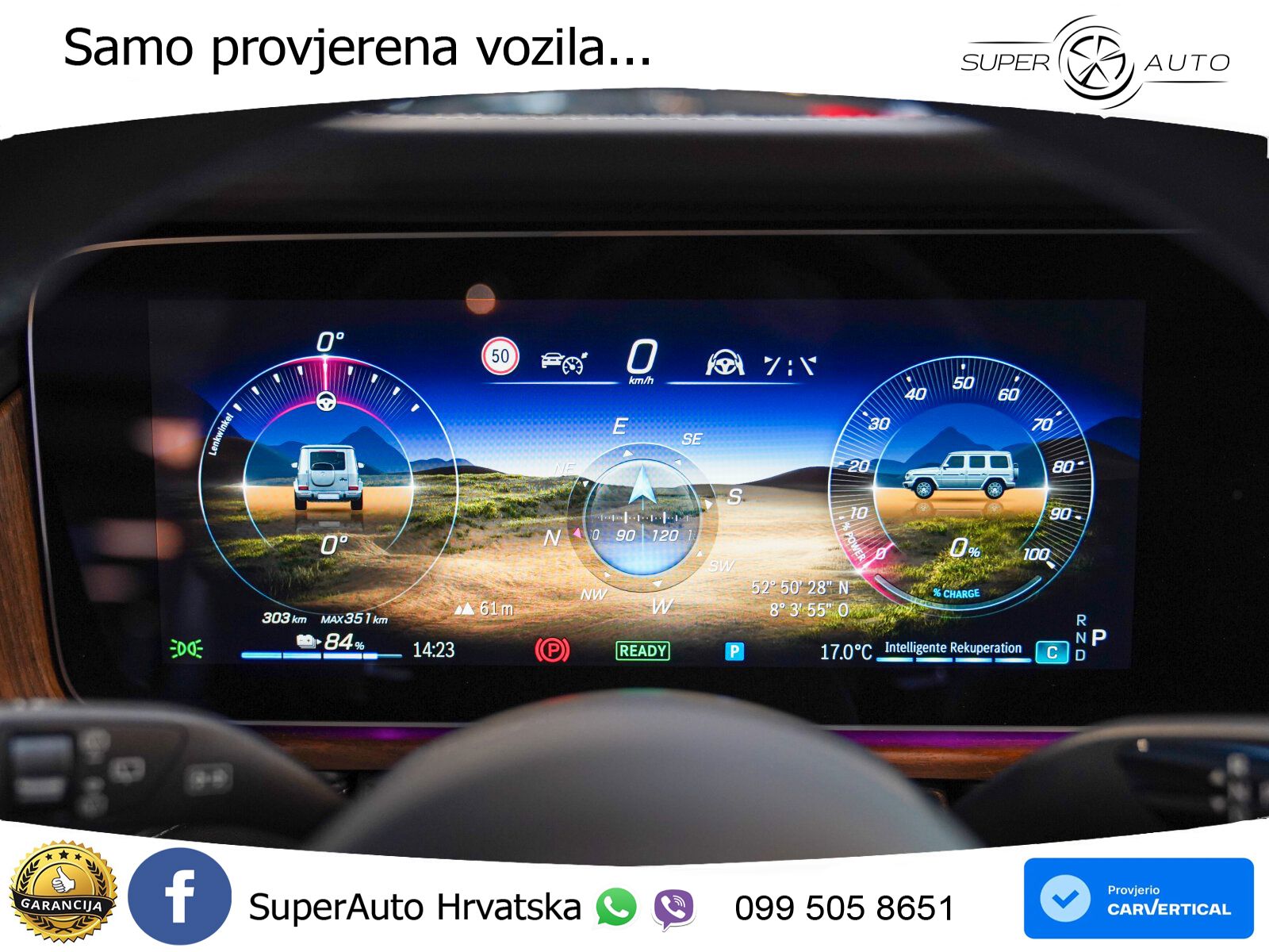 Mercedes G 580 EQ Long 116 kWh (587 KS) 4MATIC Superior LED+ACC