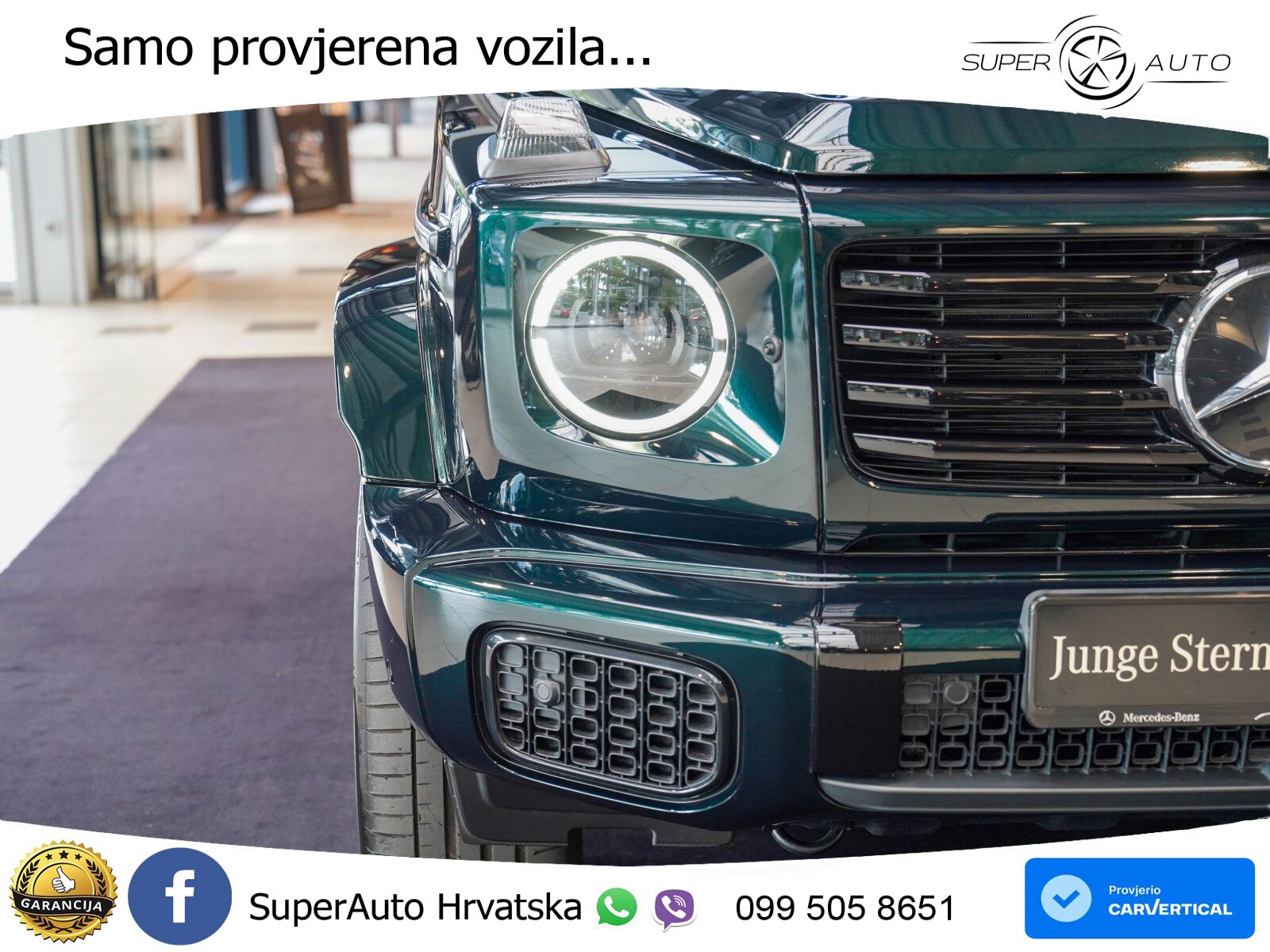 Mercedes G 580 EQ Long 116 kWh (587 KS) 4MATIC Superior LED+ACC