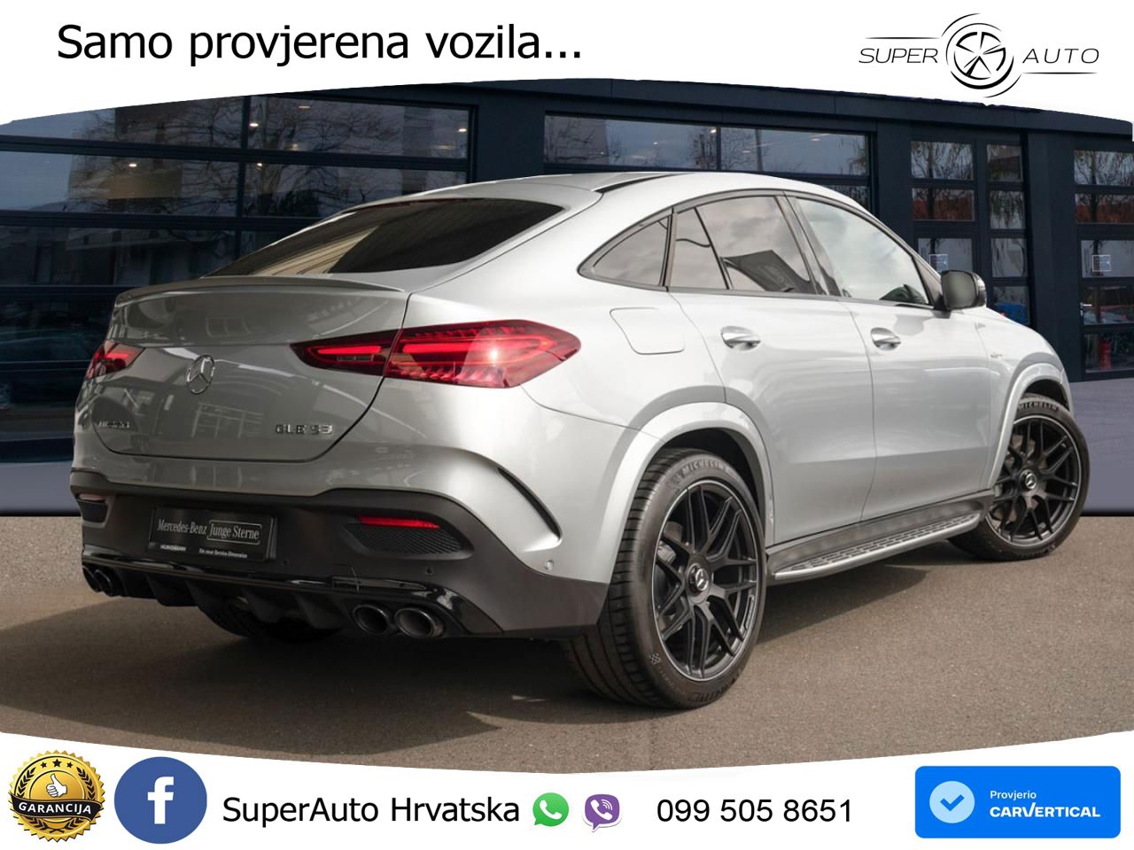Mercedes AMG GLE Coupe 53 (435 KS) EQ Boost 4MATIC+ AMG SPEEDSHIFT TCT 9G ACC+HEAD+4xGR SJED+360+PANO