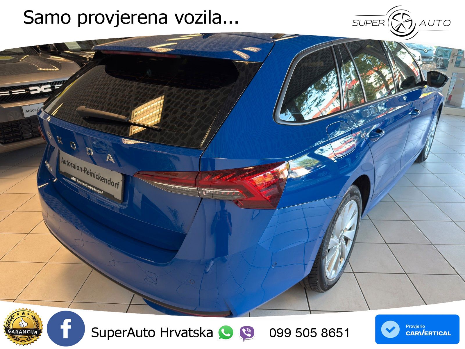 Škoda Octavia Combi 2.0 TDI (150 KS) DSG LED+GR SJED+ACC
