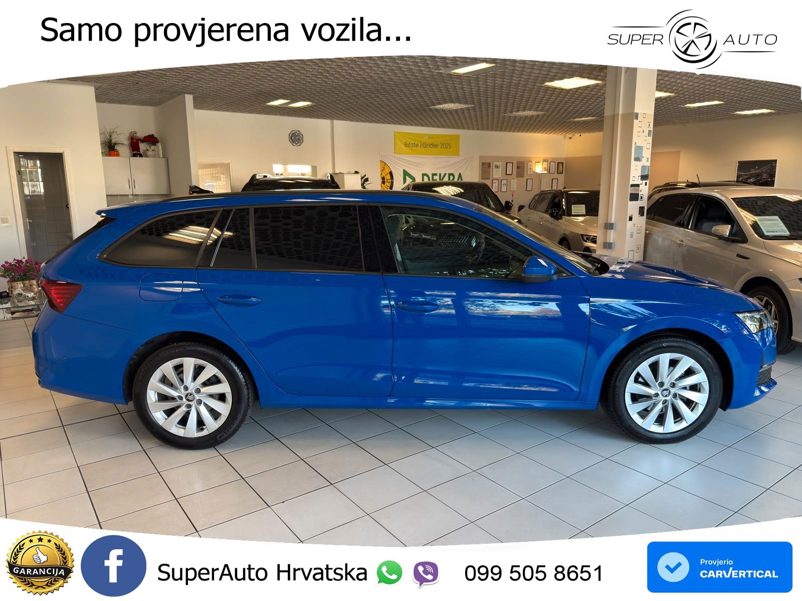 Škoda Octavia Combi 2.0 TDI (150 KS) DSG LED+GR SJED+ACC