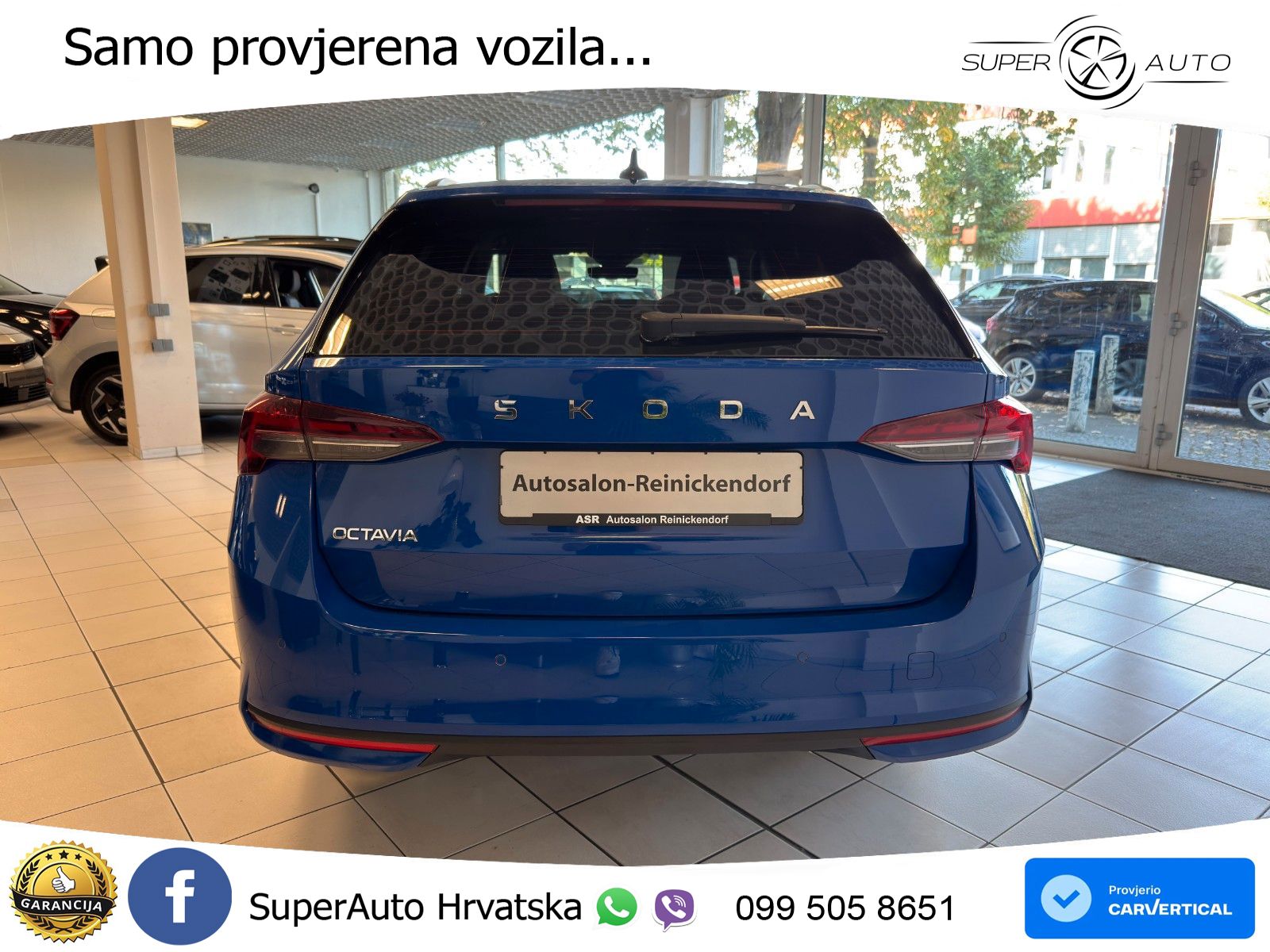 Škoda Octavia Combi 2.0 TDI (150 KS) DSG LED+GR SJED+ACC