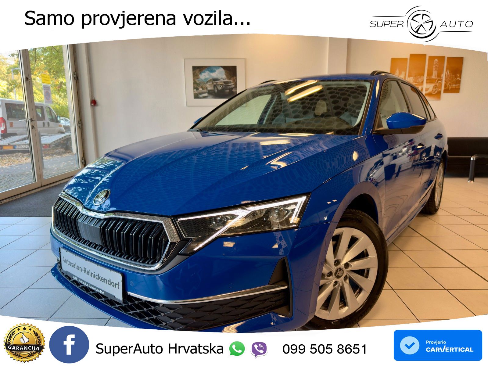 Škoda Octavia Combi 2.0 TDI (150 KS) DSG LED+GR SJED+ACC