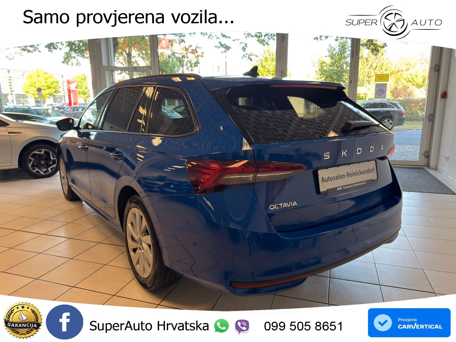 Škoda Octavia Combi 2.0 TDI (150 KS) DSG LED+GR SJED+ACC