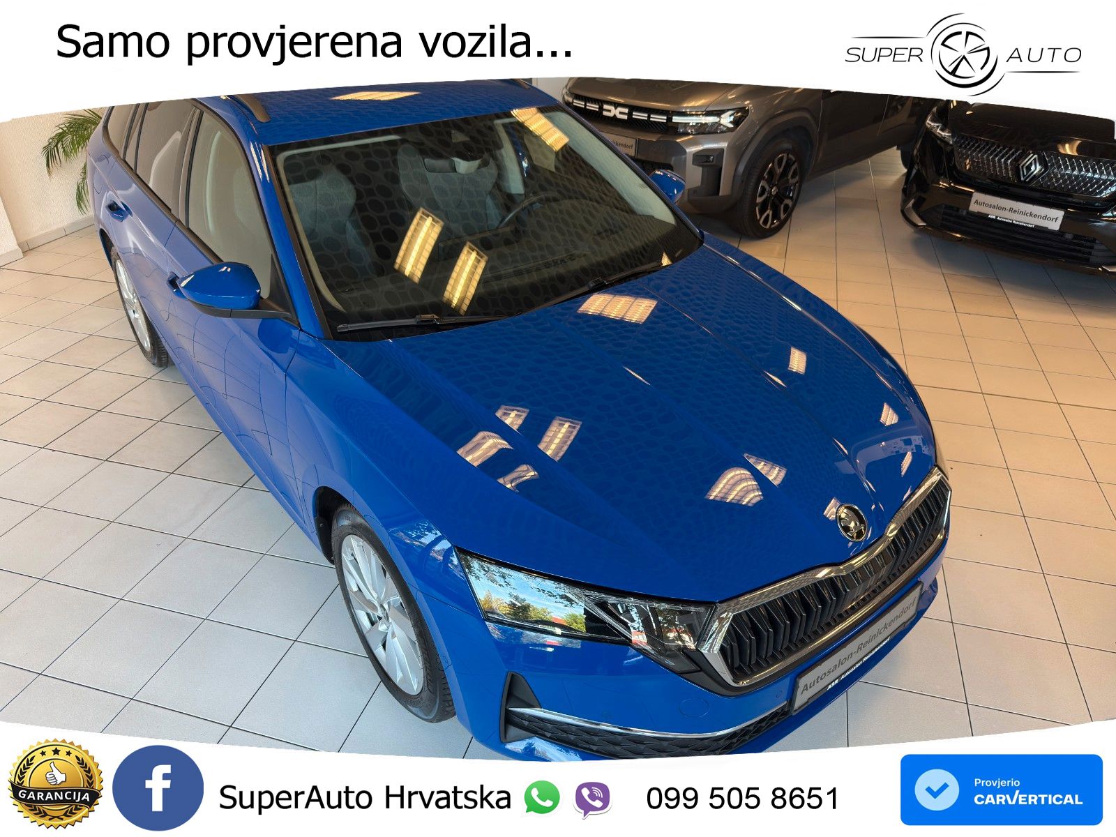 Škoda Octavia Combi 2.0 TDI (150 KS) DSG LED+GR SJED+ACC