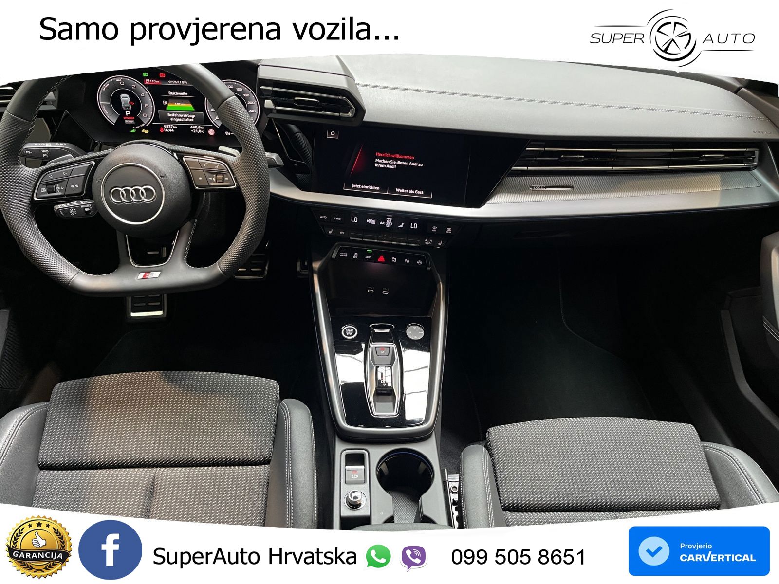 Audi A3 Sportback 40 TFSI e (204 KS) Plug-in Hybrid S tronic S line LED+GR SJED+ACC