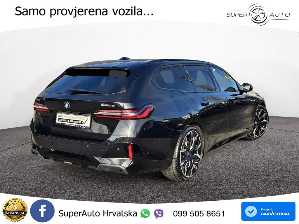 BMW 520d Touring (197 KS) xDrive Steptronic M Sport LED+GR SJED+ACC