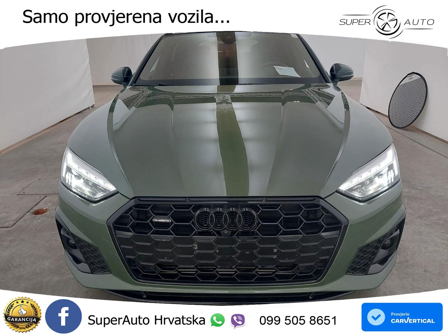 Audi A5 Sportback 45 TFSI (265 KS) quattro S tronic 2x S line LED+GR SJED+ACC
