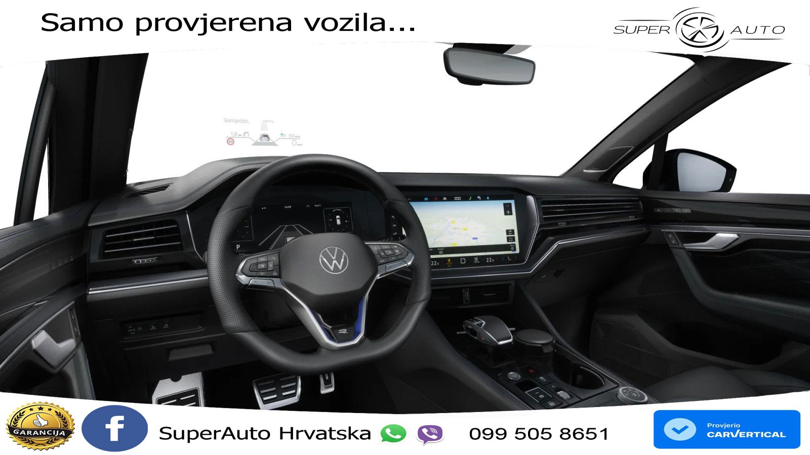 Volkswagen Touareg R 3.0 V6 TFSI (462 KS) 4MOTION Tiptronic ZRAČNI+ACC+4xGR SJED+KAM