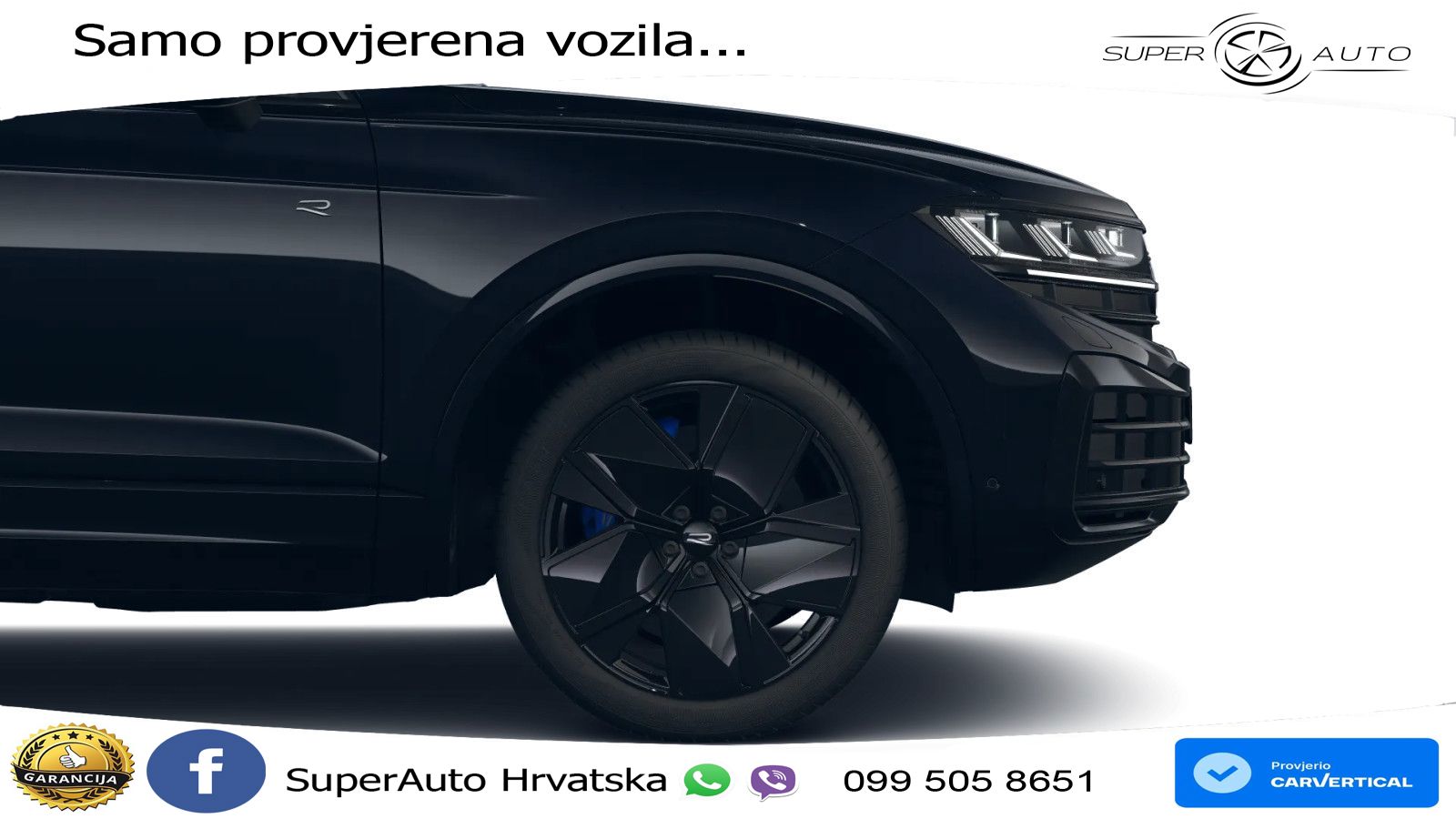 Volkswagen Touareg R 3.0 V6 TFSI (462 KS) 4MOTION Tiptronic ZRAČNI+ACC+4xGR SJED+KAM