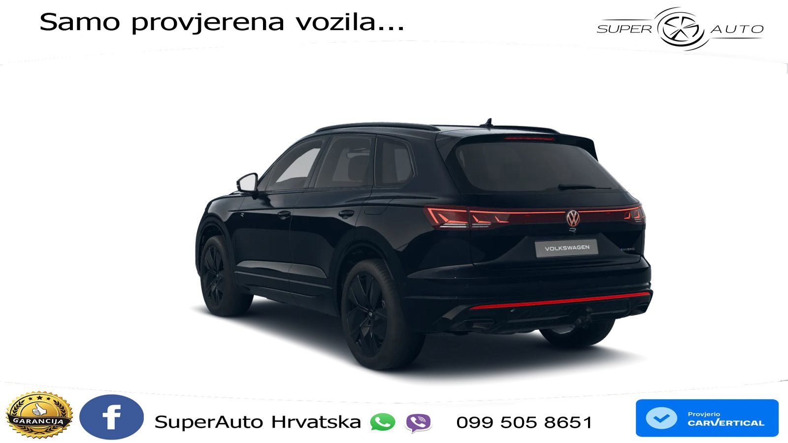 Volkswagen Touareg R 3.0 V6 TFSI (462 KS) 4MOTION Tiptronic ZRAČNI+ACC+4xGR SJED+KAM