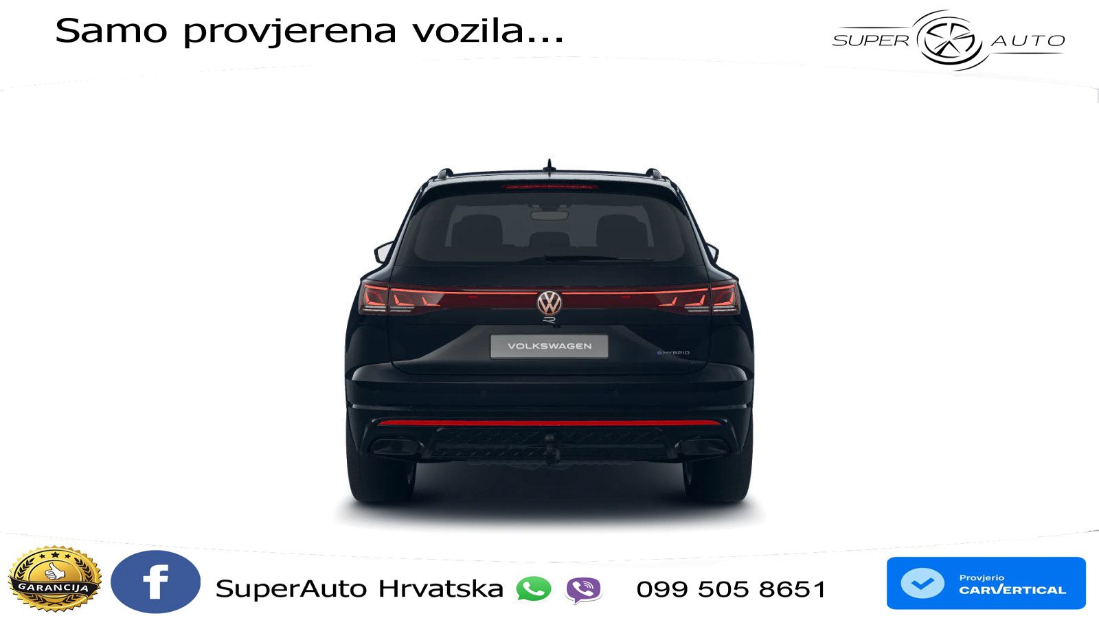 Volkswagen Touareg R 3.0 V6 TFSI (462 KS) 4MOTION Tiptronic ZRAČNI+ACC+4xGR SJED+KAM