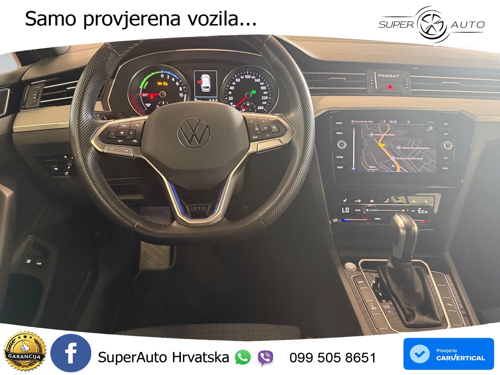 Volkswagen Passat Variant GTE 1.4 TSI (218 KS) DSG LED+GR SJED+ACC