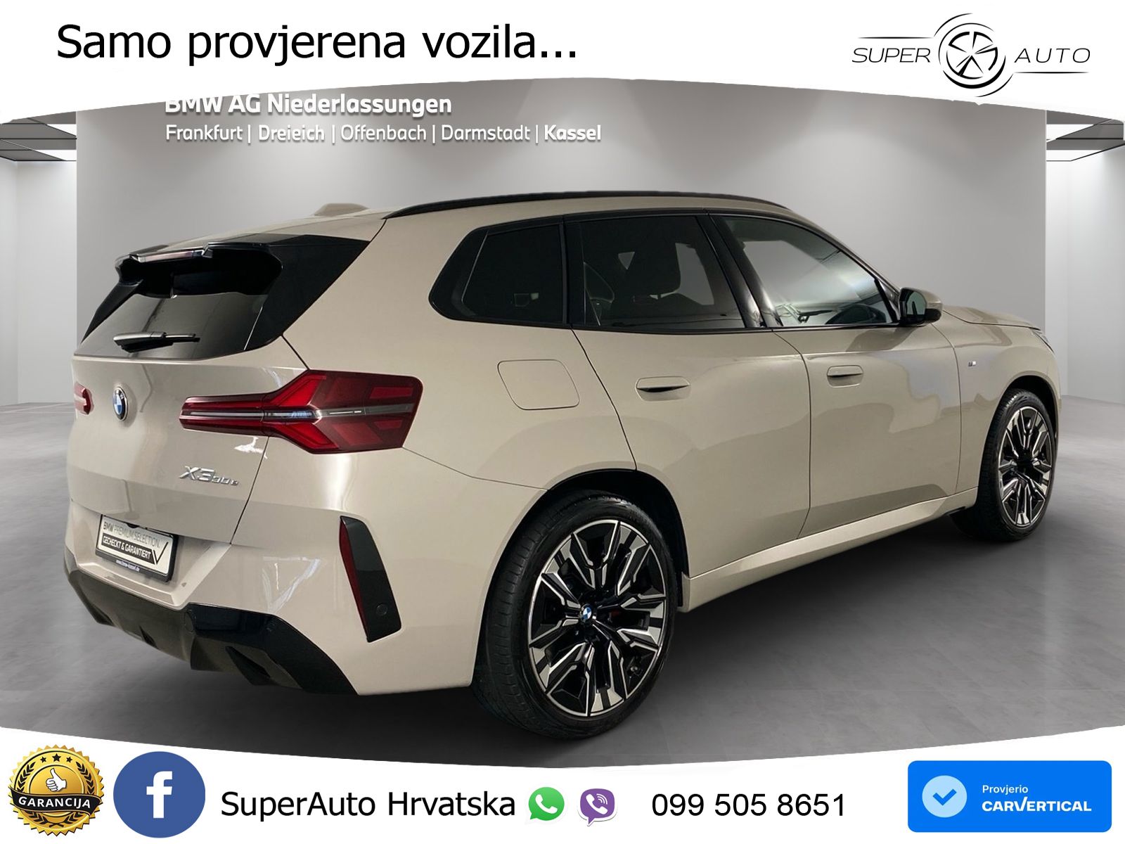 BMW X3 30e xDrive Steptronic M Sport LED+GR SJED+ACC