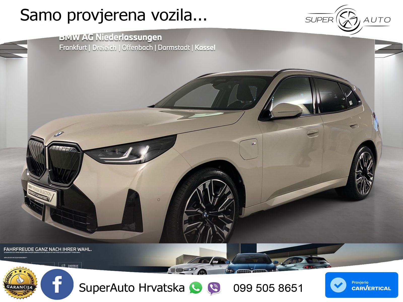 BMW X3 30e xDrive Steptronic M Sport LED+GR SJED+ACC